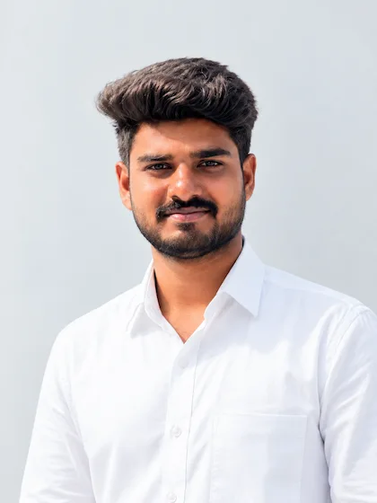 Portrait of Nitish Kumar Jha